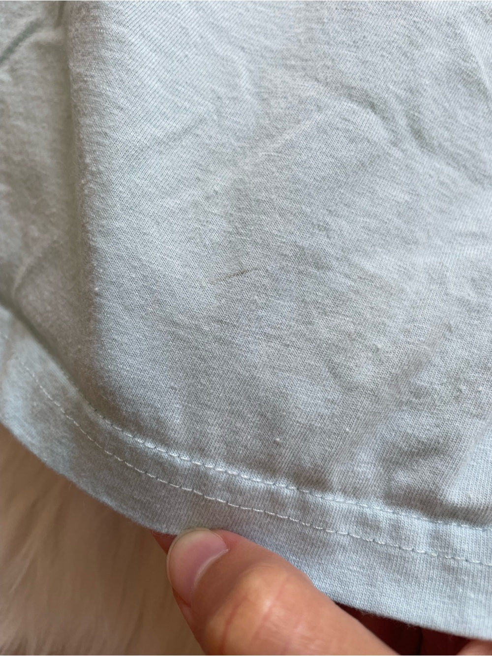 Patagonia line logo ridge organic cotton tank top men’s S small light blue shirt - Picture 5 of 6